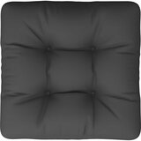  Jastuk za palete crni 60 x 60 x 12 cm od tkanine | shoptok.hr