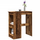 Barski stol s držačima boja staro drvo 90x47,5x103,5 cm drveni | shoptok.hr