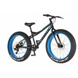 Visitor bicikl fat bike 26" bigfoot crno plavi Cene