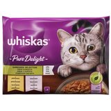 Whiskas Pure Delight izbor mesa 4 x 85g | Eponuda.com