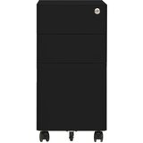 Furnova Premična arhivska omara črna 30x45x59 cm jeklo, (21919642) | Shoptok.si