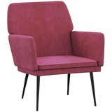 vidaXL Fotelj vinsko rdeč 62x79x79 cm žamet, (20929542) Cene