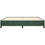  Za krevet tamnozeleni 200x200 cm baršunasti | shoptok.hr