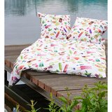 Janine posteljnina 135/200 cm mako saten večbarvno | Shoptok.si