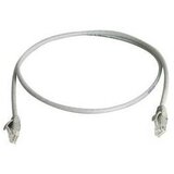 Telegärtner L00000E0010 RJ45 omrežni kabel\, Patch kabel CAT 5e U/UTP 0.50 m siva ognjevaren 1 kos, (20415158) | Shoptok.si