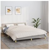  Obtežena odeja svetlo krem 200x220 cm 13 kg blago | Shoptok.si