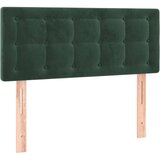 Box spring postelja z vzmetnico temno zelena 90x200 cm žamet, (20930170) | Shoptok.si