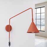 Sollux Stenska svetilka NOX rdeča okra, (5000352015) | Shoptok.si