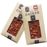 Vrsna Chocolates Old Zagreb, mliječna s jagodom, 75g | shoptok.hr