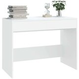 vidaXL Radni stol bijeli 101 x 50 x 76,5 cm od iverice | shoptok.hr