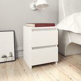 vidaXL Nočne omarice 2 kosa bele 30x30x40 cm iverna plošča Cene