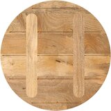 Stolna ploča Ø 40 x 3 8 cm okrugla od masivnog drva manga | shoptok.hr