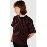 Carhartt WIP Essy T-shirt essy stripe / black / amarone Cene