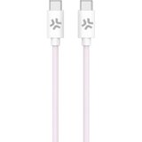 Celly kabel USB-C na USB-C, roza | shoptok.hr