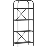  Polica Crni hrast 60 x 30 x 146 cm Konstruirano drvo | shoptok.hr