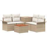  Set sofe 6 kom. 4-Broj sjedala Bež i krem bijela | shoptok.hr