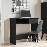  Radni stol crni 80 x 40 x 75 cm od iverice Crna | shoptok.hr