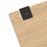  5-dijelni set kupaonskog namještaja boja hrasta drveni | shoptok.hr