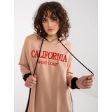 VITON Sweatshirt-VI-BL-327.70P-dark beige | Shoptok.si