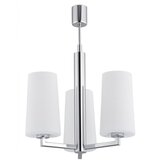  Argon 1224 - Luster na štapu CAMELOT 3xE27/15W/230V sjajni hrom | Eponuda.com