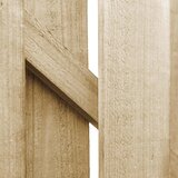  Vrtna vrata od impregnirane borovine 100 x 100 cm | shoptok.hr