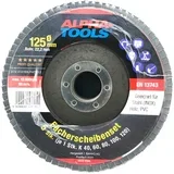 5-delni set brusilnih plošč Alpha Tools (premer plošče: 125 mm, granulacija: 40, 60, 80, 100 in 120)