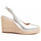 Leindia Espadrile 88496 Srebrna