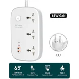 Produzni kabl SC3416 EU 3 uticnice + 2xUSB QC 2xPD GaN 2m