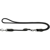 povodec za pse nastavljiv Vario Freestyle 10 mm/200 cm črna