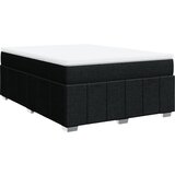 Maison Chic Box spring posteljni - Vzmetna postelja z vzmetnico črn 140x190 cm blago SL5311, (21886037) | Shoptok.si