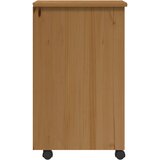  Pokretni ormarić s ladicama MOSS boja meda od masivne borovine Smeđa 34 x 39 x 65.5 cm | Shoptok.si