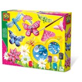Ses ustvarjalni set ustvarjam z mavcem - bleščeči metuljček | Shoptok.si