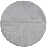 vidaXL Preproga IZA skandinavski videz siva Ø 100 cm, (21234676) | Shoptok.si