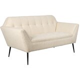 Dutchbone Kremno bela sedežna garnitura iz tkanine bouclé 150 cm Kate – | Shoptok.si