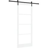  Klizna vrata ORKDAL Bijela i crna 93 x 232 cm | shoptok.hr