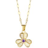 Ogrlica CA-21123 - Zlatna KP21123 | shoptok.hr