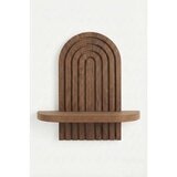 Hanah home Dekorativna zidna polica Artmtkwll1 Wenge | Eponuda.com