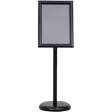  Stalci za plakate 2 pcs Crna 45 x 32,7 x 108 cm Aluminij | shoptok.hr