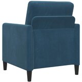 Set sofe s pohranom 2 kom. Plava Poliester | shoptok.hr