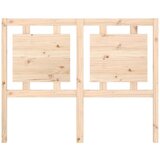  Posteljno vzglavje 125,5x4x100 cm trdna borovina, (20647358) | Shoptok.si
