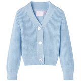  Dječji kardigan pleteni plavi 116 | shoptok.hr