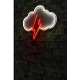 Wallity Zidna LED dekoracija Thunder Storm, IP67, 12V, 375 cm, Bela Cene