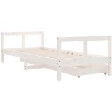  Okvir za dječji krevet s ladicama bijeli 80x200 cm od borovine | Eponuda.com