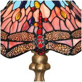 XXXL Searchlight EU1287 - Tiffany stona lampa DRAGONFLY 1xE27/60W/230V | Eponuda.com