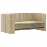 Maison Chic Stenska polica - Viseča Polica sonoma hrast 70,5x35x30,5 cm inženirski les, (21758638) Cene