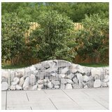  Lučne gabionske košare 7 kom 200x30x40/60 cm pocinčano željezo | shoptok.hr
