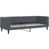 vidaXL Izvlečna dnevna postelja s predali temno siva 80x200 cm žamet | Shoptok.si