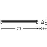 BRILONER 2243-118-LED Prigušiva kupatilska svetiljka za ogledalo LED/10W/230V IP44 | Eponuda.com