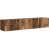 TV zidni ormar Zidne 2 pcs Staro drvo 78,5 x 31 x 29,5 cm | shoptok.hr