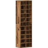 Ormarić za cipele staro drvo 54x34x183 cm konstruirano drvo | shoptok.hr
